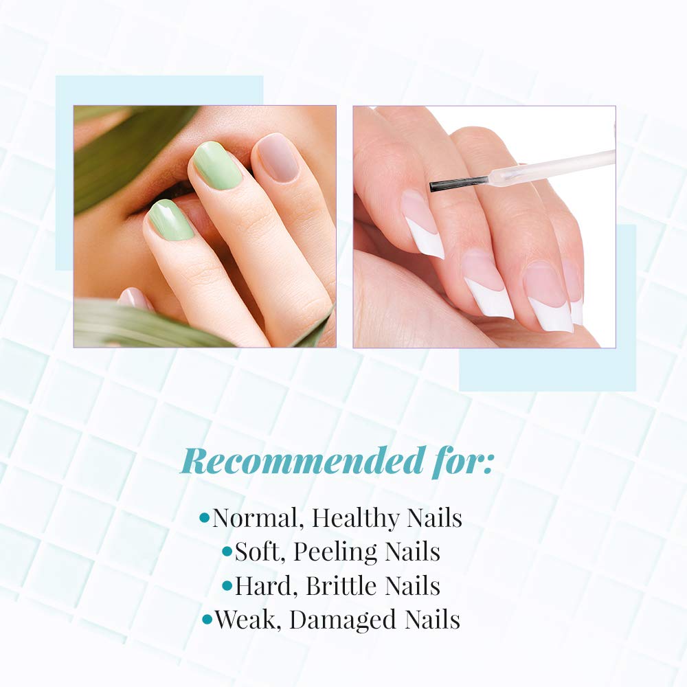 Nail Tek Quicken Quick Dry Top Coat Nail Polish for All Nails Types, 0.5 oz, 2 Pack-BrightBean Baby