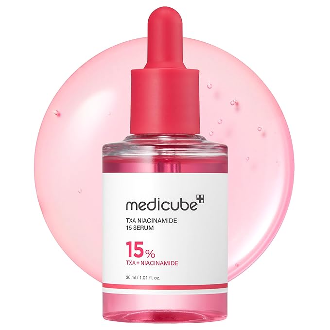 medicube TXA+Niacinamide 15% Glow Facial Serum for After Spot Care | All-in-One Daily Korean Skincare | Uneven Skin Tone, Texture, and Hydration Care | High-Potency Tranexamic Acid 5% | 1.01 fl.oz-BrightBean Baby