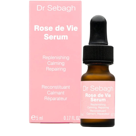 Rose de Vie Serum - 0.17 fl oz | Award-Winning Nourishing Anti-Aging Formula | Use with Dry, Mature, or Sensitive Skin | Designed to Soothe Redness & Irritation | Regenerating & Invigorating-BrightBean Baby