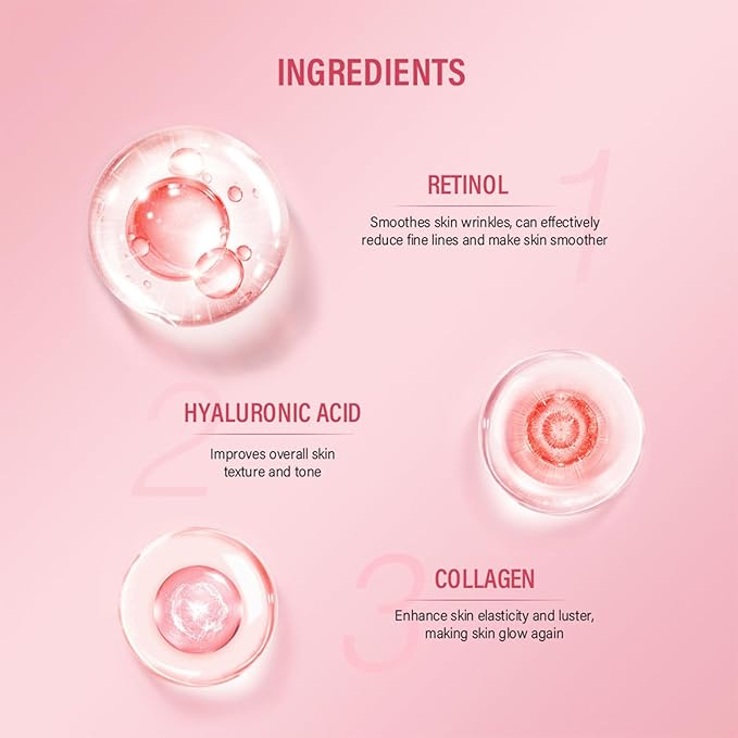 Retinol Eye Cream For Dark Circles And Puffiness, Repair Under Eye Retinol Cream with Hyaluronic Acid and Collagen, Smooth Fine Lines, Wrinkles, Bags & Dark Spots, Tightens Eye Skin Care(Retinol)-BrightBean Baby