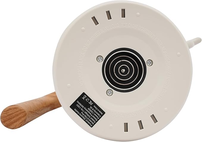 0.9L Electric Kettles, Gooseneck Electric Kettle with Stainless Steel Inner, 104-212℉ temperature adjusted,Quick Heating for Pour Over Coffee, Brew Tea, Boil Hot Water (White)