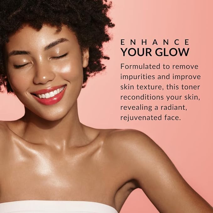 Ultimate-C Clarifying Toner by Flori Roberts, Facial Toner for Women of Color or Deeper Skin Tones, Protects Against Signs of Aging, Refreshing, Hydrating, Calming, Alcohol-Free-BrightBean Baby