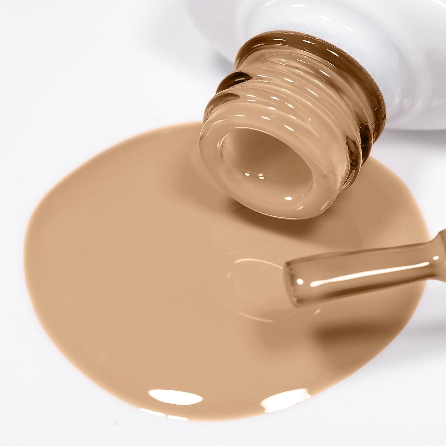 Born Pretty Jelly Gel Nail Polish Fall Winter Brown Chocolate Nude Skin Tone Milky White Gel Polish Neutral Beige Khaki Gel Polish Kit Nail Art Kit for Salon Manicure and DIY at Home 6PCS 7ML-BrightBean Baby