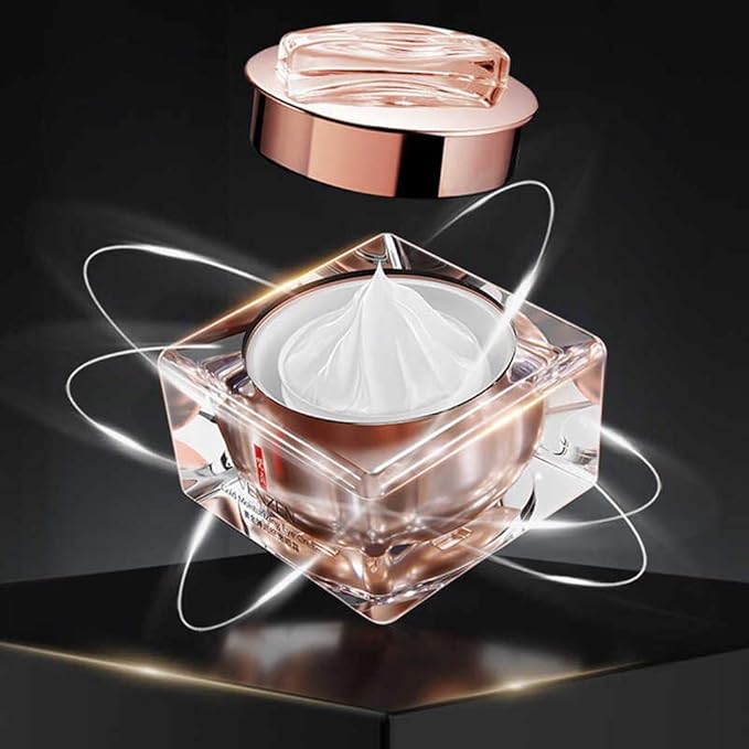 VENZEN Gold Moisturizing Eye Cream Anti Aging Anti Wrinkle Shade Dark Circles Shine Serum Glycerin Delicate Hyaluronic Acid 15g-BrightBean Baby