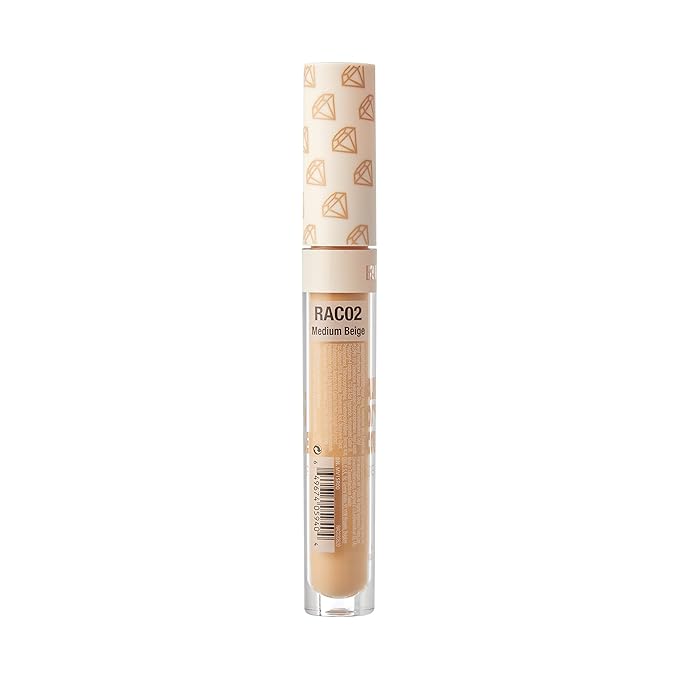 Ruby Kisses All Day Concealer Lightweight Full Coverage Multi-Use Concealer 0.13 Fl Oz (Medium Beige)-BrightBean Baby