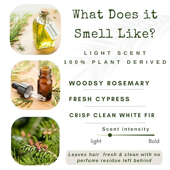 Shampoo Bar and Conditioner with Travel Tins | Rosemary, Biotin, Castor Oil | Growth, Volume, Thickening | For Thinning Hair | USA 2-pk-BrightBean Baby