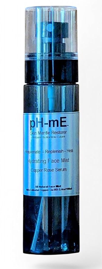 Hydrating Face Mist, Copper Rose, Pure, Natural, Organic Ingredients Helps your Skin Reduce Wrinkles, Fine Lines, Inflammation, Acne, for Clear Beautiful Skin (3.4oz)-BrightBean Baby