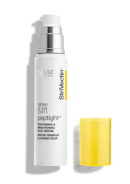 StriVectin Tighten & Lift Peptight Tightening & Brightening Face Serum with Peptides for Even Skin Tone, 1.7 Fl Oz-BrightBean Baby