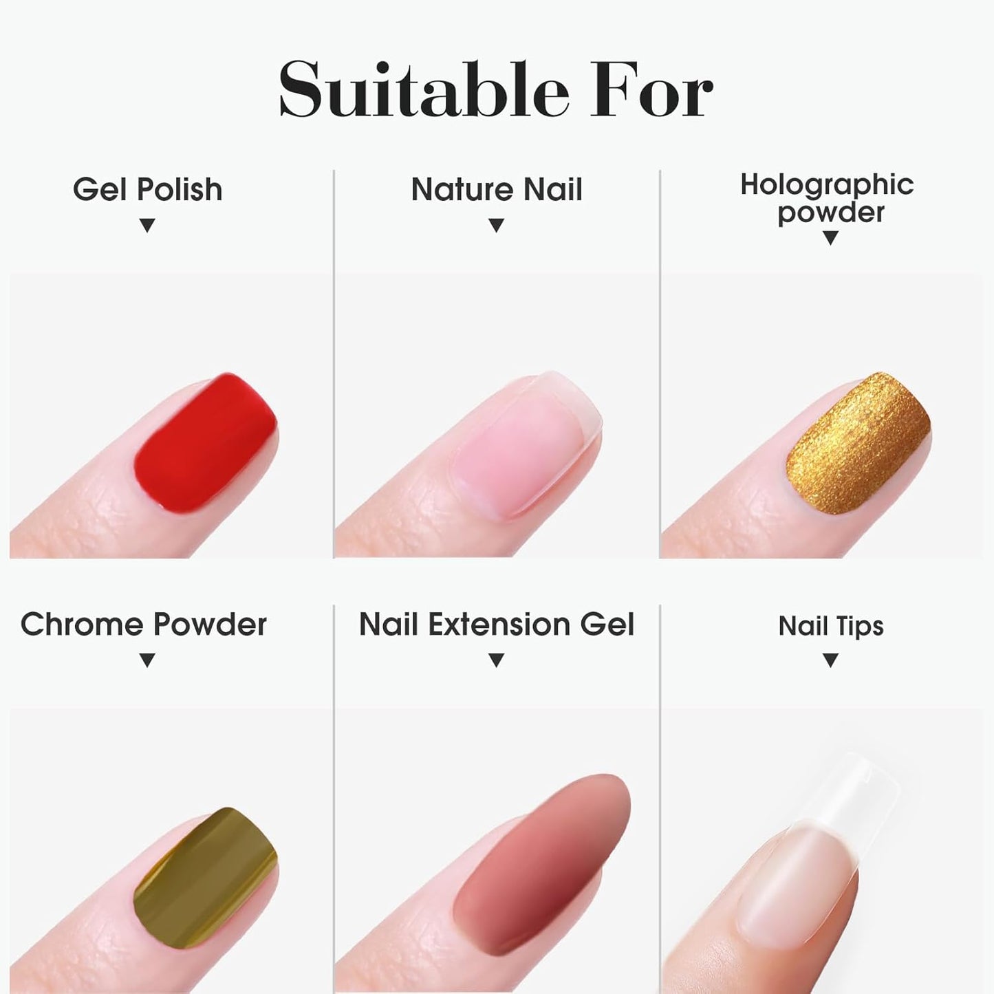 VENALISA 2 Pcs No Wipe Matte Gel Top Coat and Base Coat Set- Matte Top Coat Gel Nail Polish Kit, Soak Off Nail Art Home and Professional Manicure-BrightBean Baby