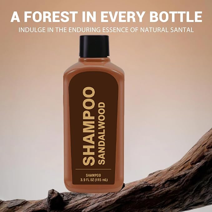 Gift Sets for Men Bath and Body Mens Gifts 6pcs Sandalwood Travel Size sets with Shampoo, Shower Gel, Soap, Body Lotion, Birthday Gifts for Men, Self Care Fathers Day Gifts-BrightBean Baby