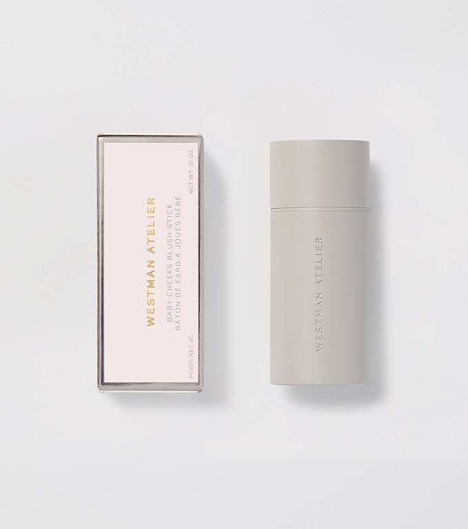 Westman Atelier Baby Cheeks Lip + Cheek Cream Blush Stick Minette-BrightBean Baby