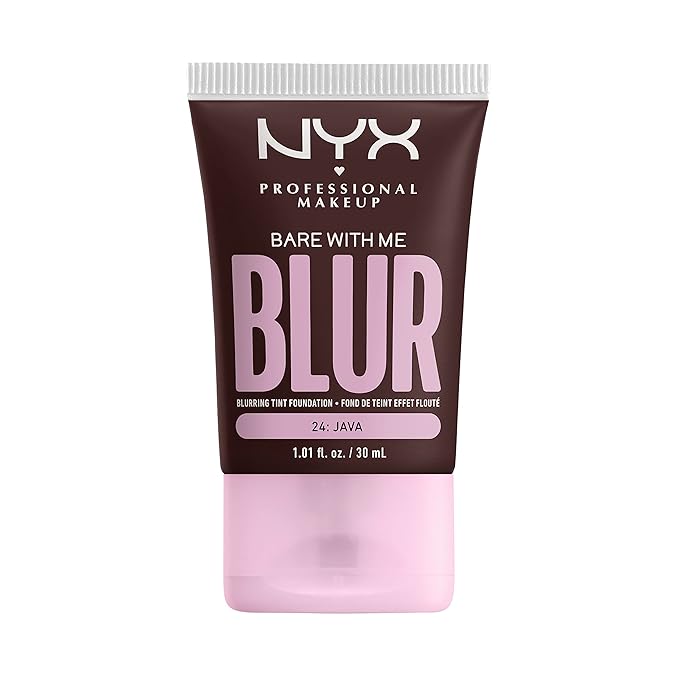 NYX PROFESSIONAL MAKEUP Bare With Me Blur Skin Tint Foundation Make Up with Matcha, Glycerin & Niacinamide - Java-BrightBean Baby