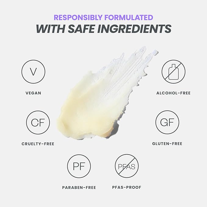 Wonderskin 3-in-1 Lip Scrub Exfoliator & Moisturizer, Lip Exfoliator Scrub, Lip Therapy, Hydrating Lip Balm for Soft, Nourished, Flake-Free Lips with One-Step Prep, 0.10oz-BrightBean Baby