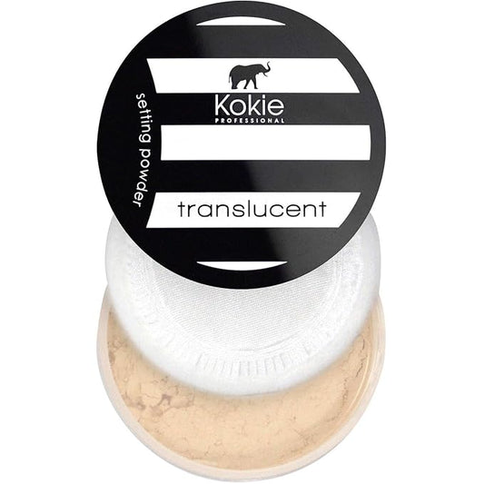 Kokie Cosmetics Setting Powders, Natural Translucent, 0.18 Ounce-BrightBean Baby