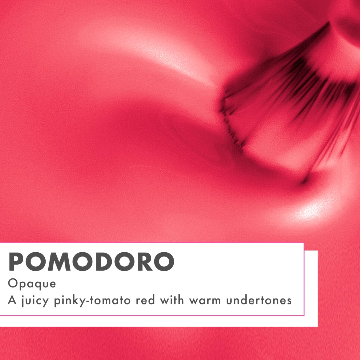 Olive & June Quick Dry Nail Polish | Instant Fast-Drying Smudgeproof Color | 15-free Vegan Cruelty-Free Formula | Lasts up to 5 Days | Salon-Quality Manicure Pedicure at Home |Pomodoro Tomato Red-Pink-BrightBean Baby