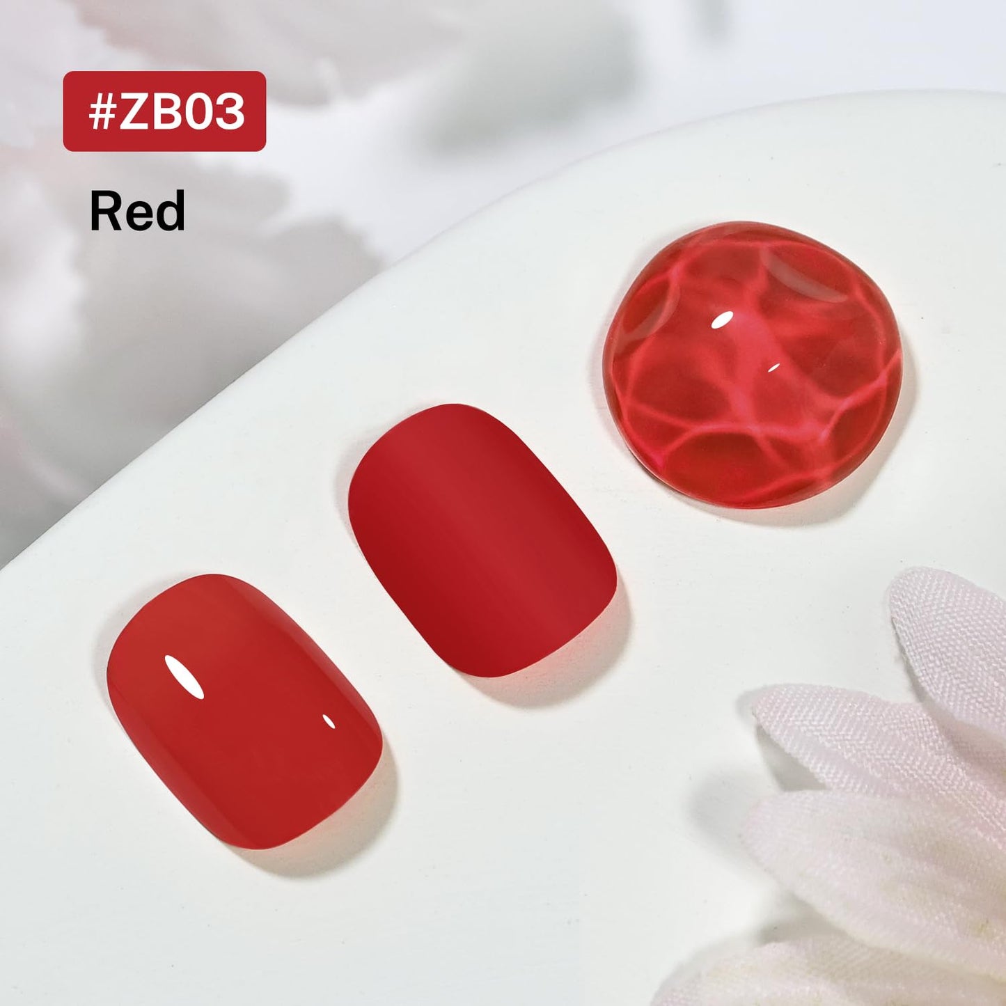 16.5ml Red Nail Polish Large Volume Quick Drying Nail Polish, Fast Drying and Long Lasting Color Nail Art DIY Home Manicure Gift for Women-BrightBean Baby