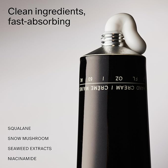 Salt & Stone Hand Cream for Women & Men | Black Rose & Oud | Hydrates, Nourishes & Softens Skin | Restores Dry Cracked Hands | Fast-Absorbing | Cruelty-Free & Vegan (2 fl oz)-BrightBean Baby