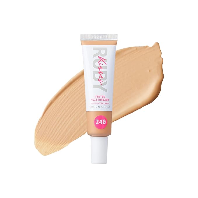 Ruby Kisses Tinted Moisturizer, Hydration, Calm & Revitalize Skin, Skin Perfecting, Blur Pores & Fine Lines, Natural Finish & All-Day Comfort Wear (Golden Beige)-BrightBean Baby