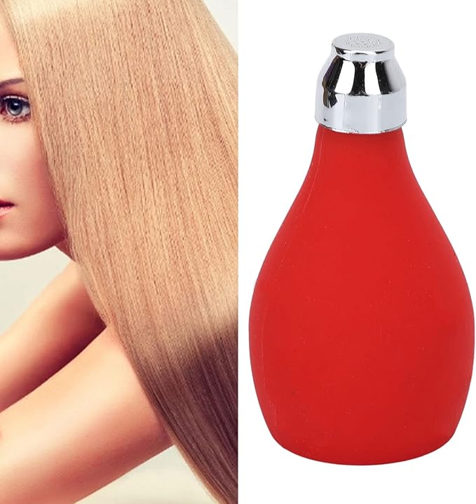 ZJchao Empty Spray Powder Bottle Hairdressing Spray Talcum Powder Prickly Heat Powder Silicone Squeeze Powder Bottle Red-BrightBean Baby
