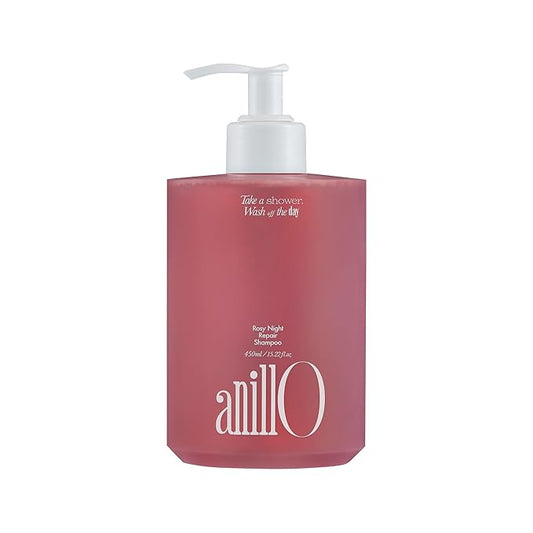 Rosy Night Repair Shampoo – Anti-Dandruff & Damage Repair with Damask Rose Water & Ceramide – Color Safe, Silicone & Sulfate Free (15.22 fl. Oz)-BrightBean Baby