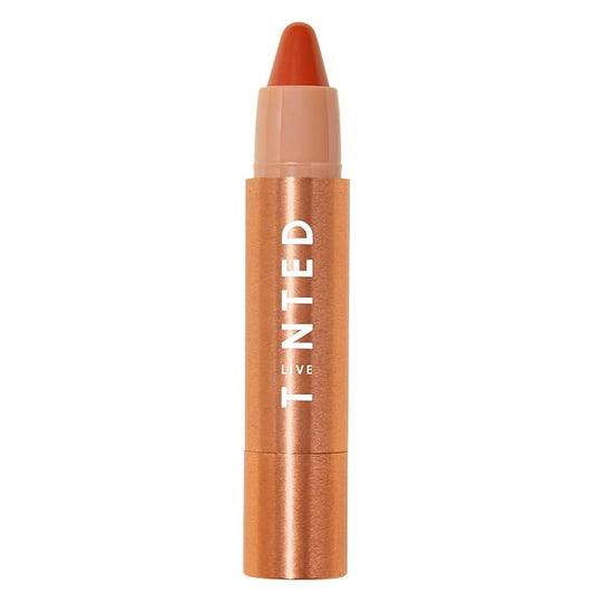 Live Tinted Huestick: All-over Color Corrector Multistick for Brighter, Balanced Skin, Works on Lips, Cheeks, And Eyes, Vitamins C+E Soothes, Heals & Nourishes Damaged Skin - Rise 3g / 0.1oz-BrightBean Baby