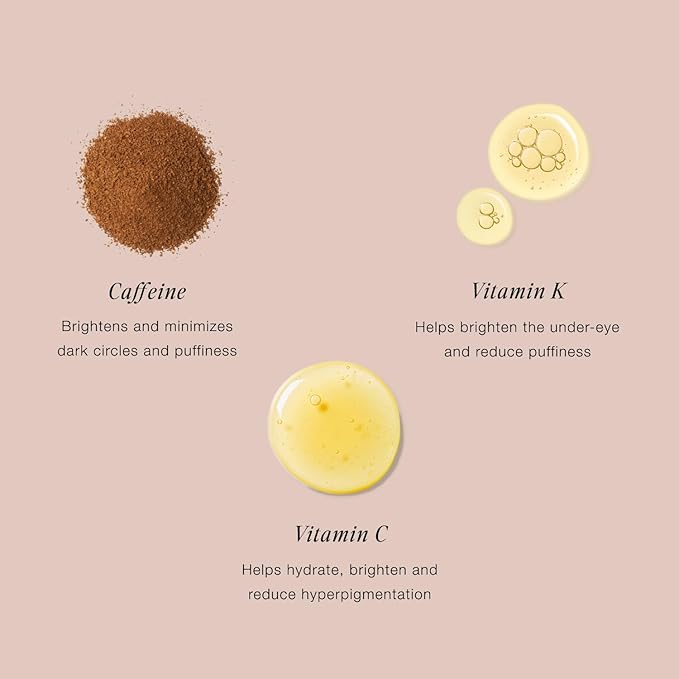 Jouer Luminize Overnight Dark Circle Slugging Balm – Fragrance Free, Caffeine Eye Cream, Overnight Eye Treatment, Brightening Eye Balm, Paraben Free, Gluten & Cruelty Free-BrightBean Baby