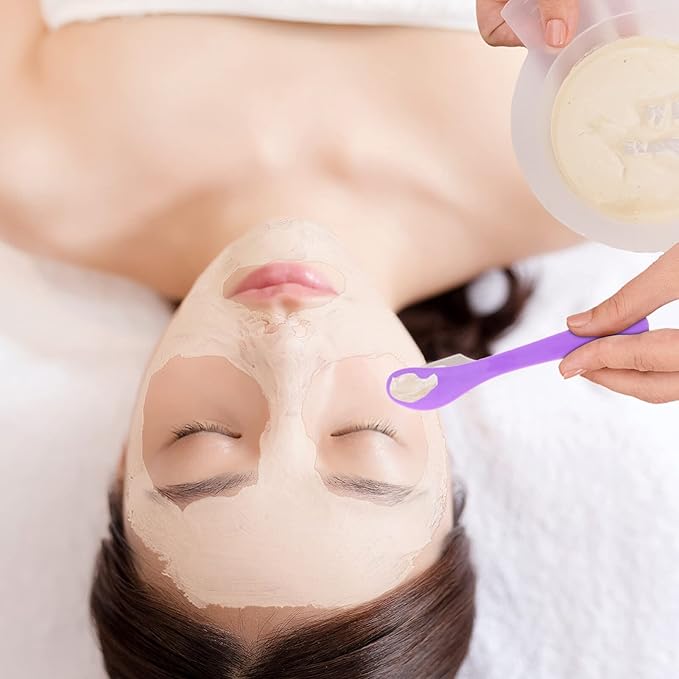 Healifty 10 Pcs makeup spatula plastic makeup DIY Accessories Facial Cream Spatulas Cream Spoon DIY Makeup Spatula small spoons Spatula Premium makeup spatula tool 15c cosmetic applicator-BrightBean Baby