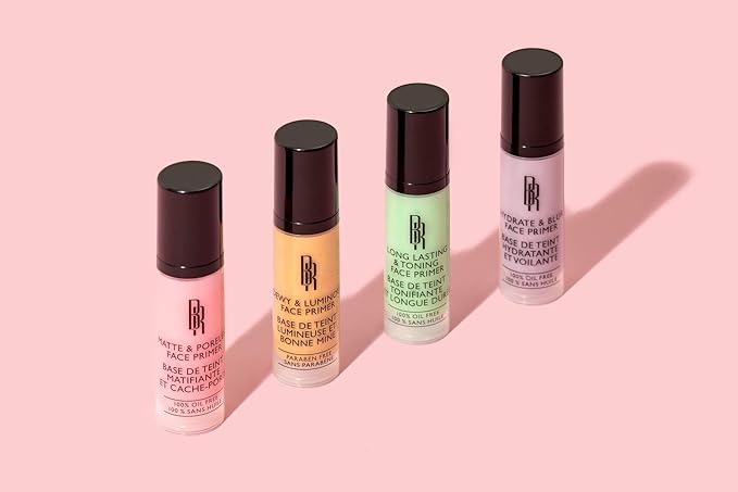 Black Radiance Matte & Poreless Face Primer, Matte & Poreless, 0.5 Fl Oz-BrightBean Baby