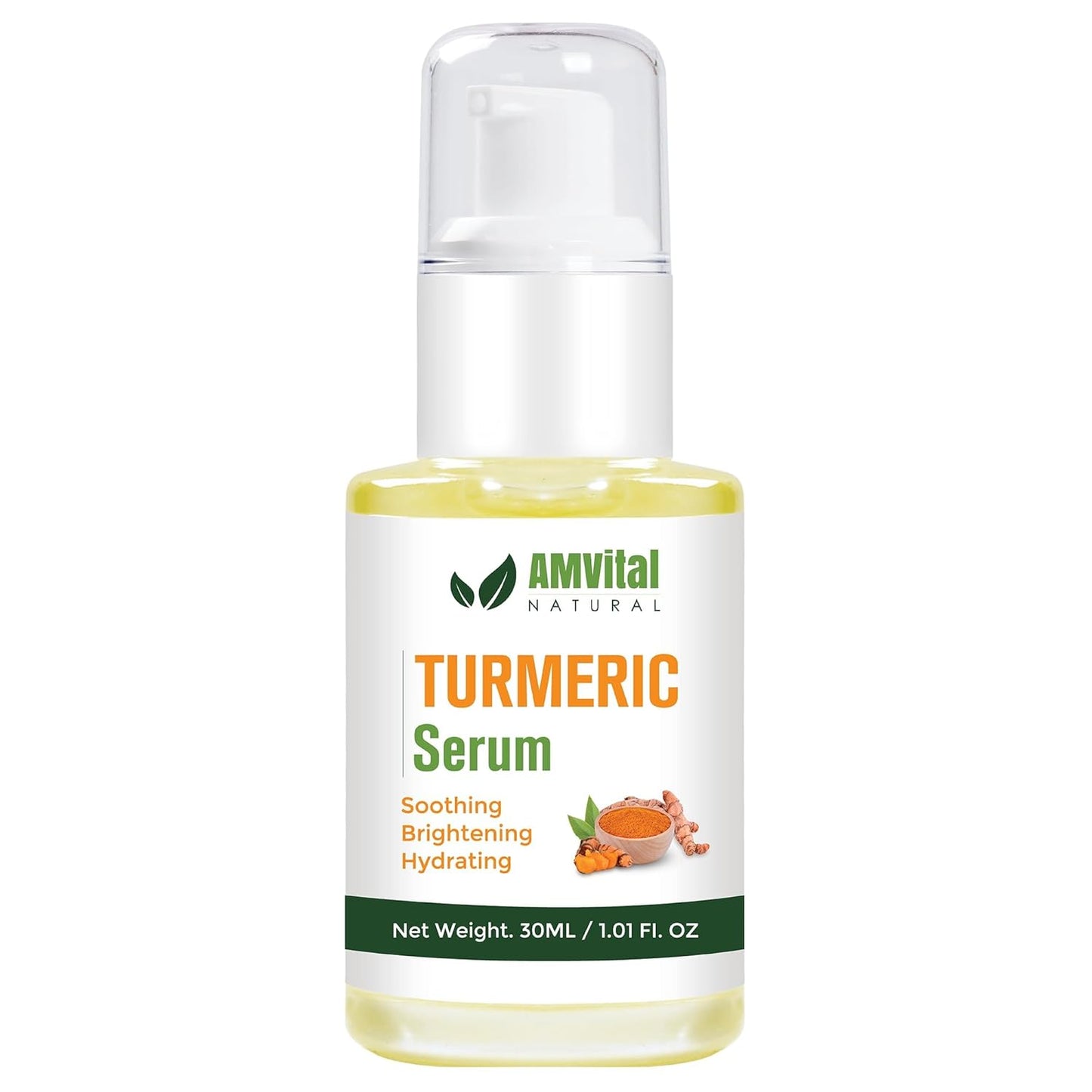 Turmeric Face Serum – Hydrating Facial Serum for Dark Spots, Uneven Skin Tone & Radiant Complexion-BrightBean Baby