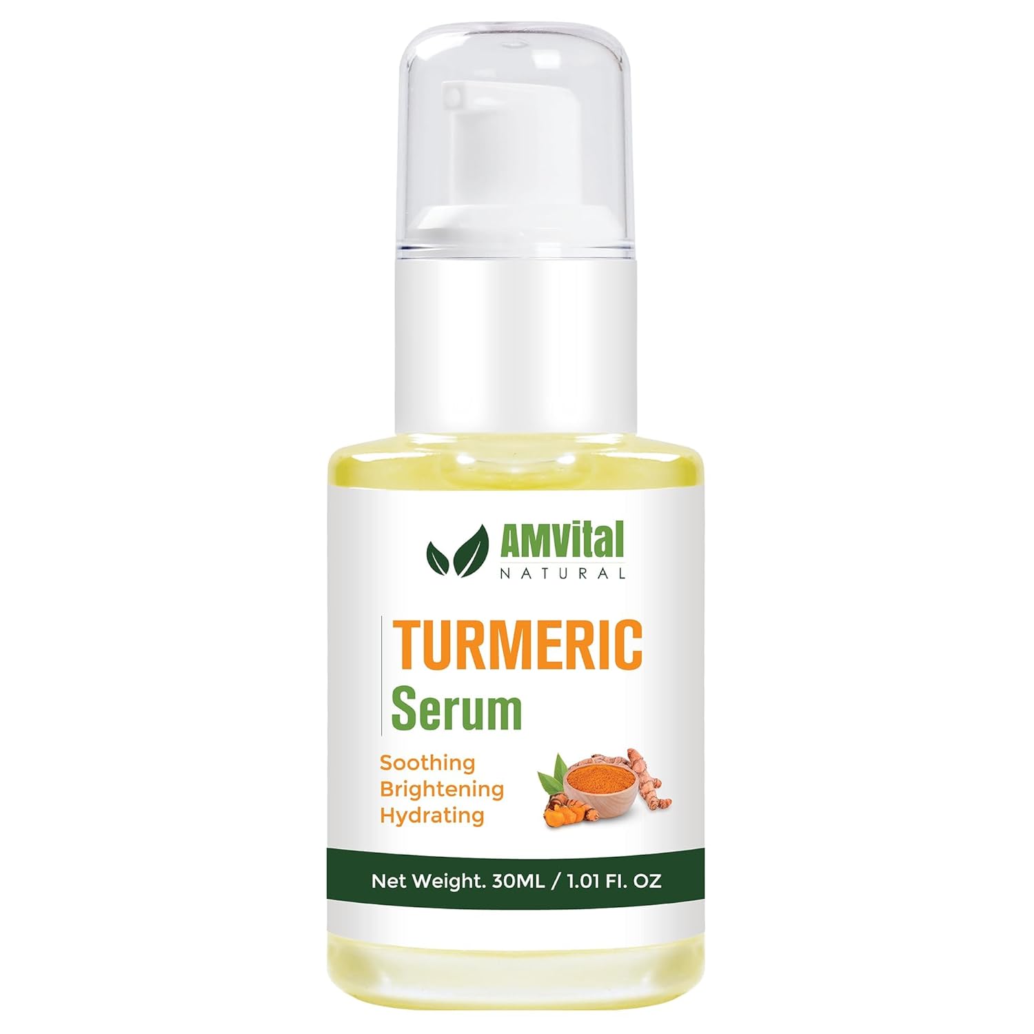 Turmeric Face Serum – Hydrating Facial Serum for Dark Spots, Uneven Skin Tone & Radiant Complexion-BrightBean Baby