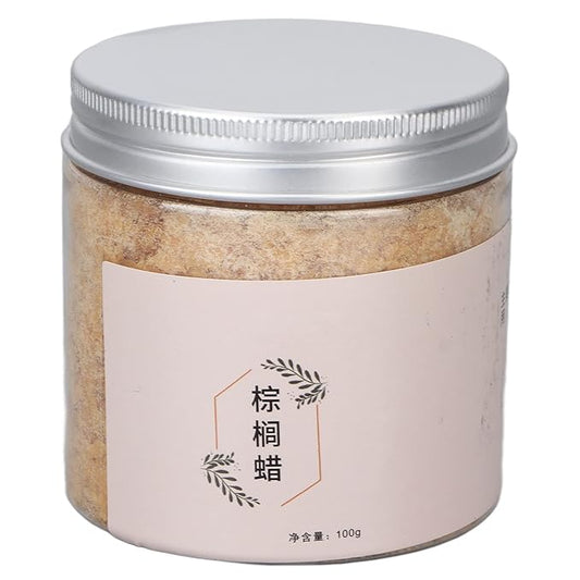 100g Palm Wax Pellets, Carnauba Wax for Lip Balm, Cosmetics DIY Carnauba Wax Material Accessory Lip Balm Making Supplies for Lipstick Lip Balm Making Increase the Melting Point of Lipstick-BrightBean Baby