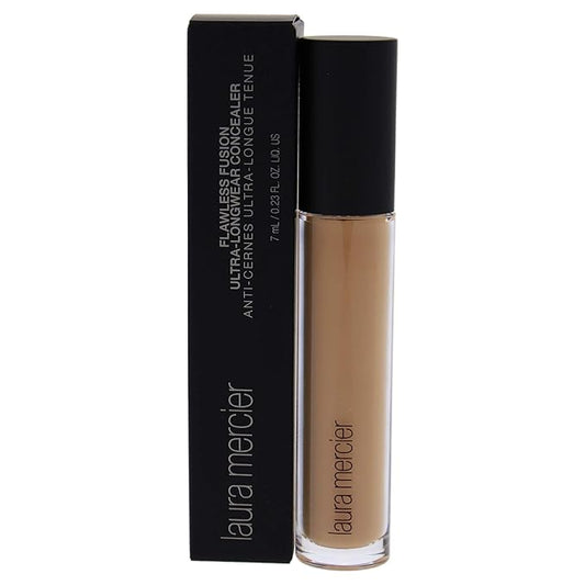 Laura Mercier Women's Flawless Fusion Concealer, 3W - Medium with Warm Undertones, One Size-BrightBean Baby