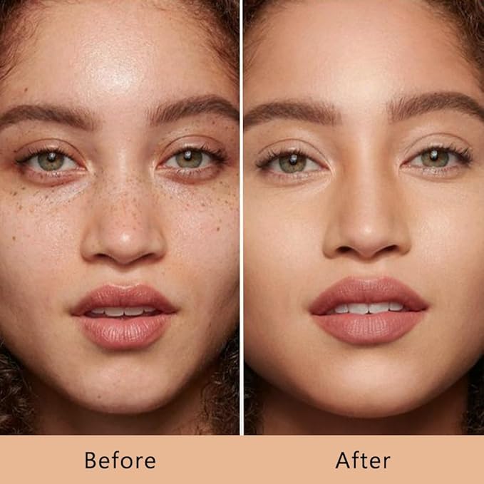 Kaely 2Pcs Hydrating Concealer Wand,Full Coverage Liquid under Eye Concealer,Long Lasting Waterproof Primer Makeup for Dark Circles and Puffiness Trouble Spots Redness,Eye Ring corrector de ojeras 06-BrightBean Baby