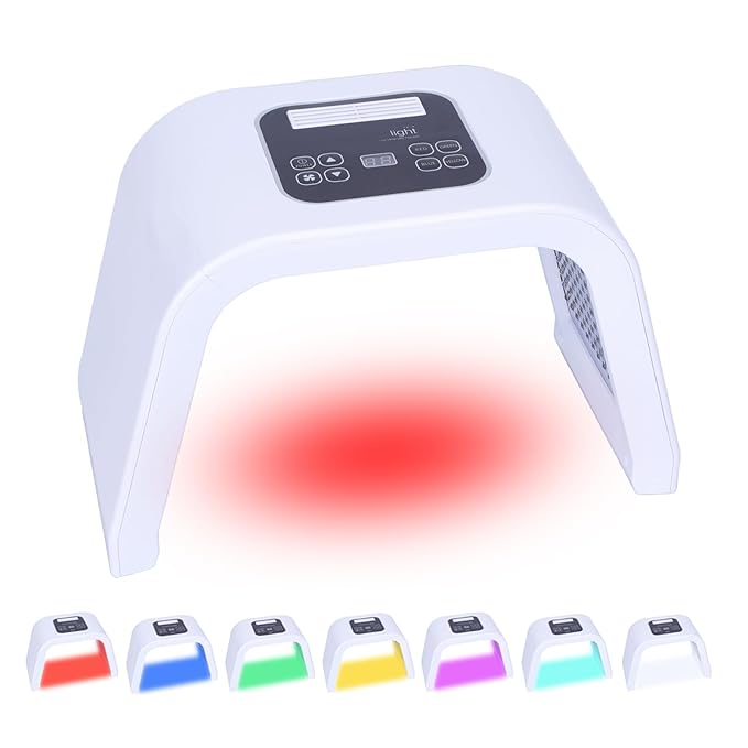 7 Color LED Face Mask LED Light Therapy Equipment for Skin Care at Home-BrightBean Baby