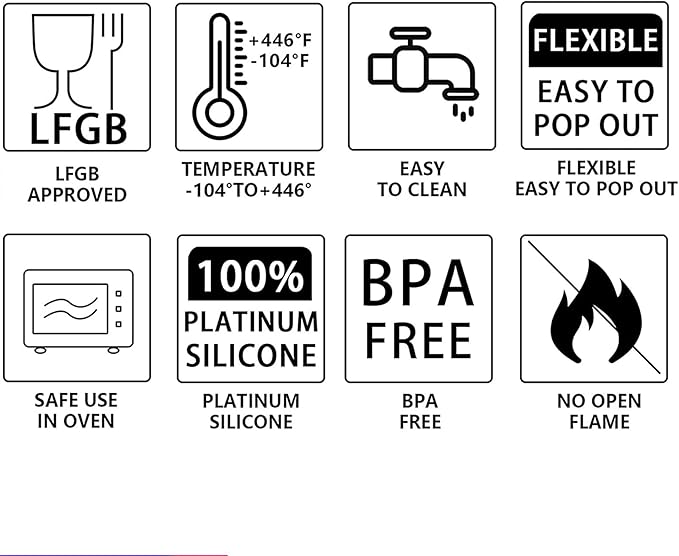 Flat Round Disc Silicone Mold Baking Tray 2 Sizes for Mini Tart Cookie Dessert Chocolate Caramel Candy Epoxy UV Resin Jewelry Soap