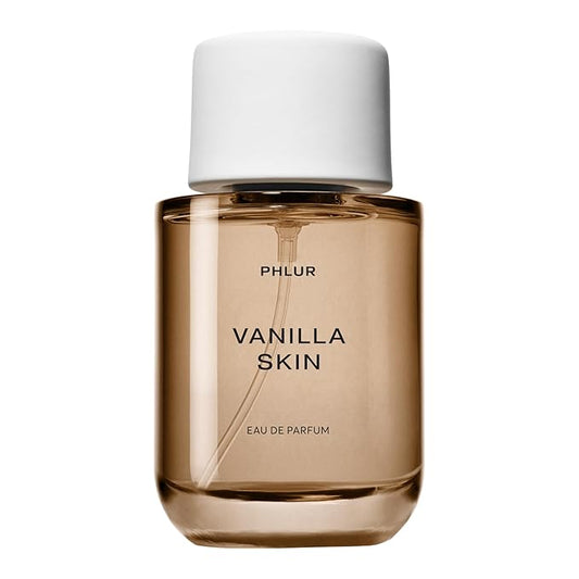 PHLUR Vanilla Skin Eau de Parfum - Full Size Perfume Spray Fragrance - Vanilla Perfume with Pink Pepper, Cashmere Wood & Sandalwood (100mL)-BrightBean Baby