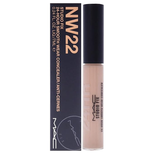 MAC Studio Fix 24 Hour Smooth Wear Concealer - NW22 Concealer Women 0.23 oz-BrightBean Baby