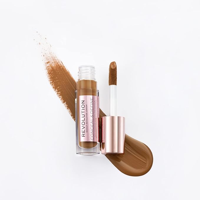 Revolution Conceal & Define Concealer C13.7-BrightBean Baby
