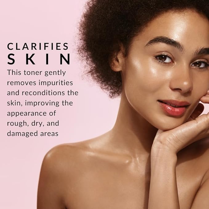 Ultimate-C Clarifying Toner by Flori Roberts, Facial Toner for Women of Color or Deeper Skin Tones, Protects Against Signs of Aging, Refreshing, Hydrating, Calming, Alcohol-Free-BrightBean Baby