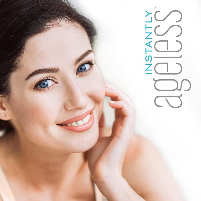 Instantly Ageless Facelift in A Box - Instant Eye Bag Remover Puffiness -1 Box of 25 Vials Moisture Lift- Instant Under Eye Bags Remover - Wrinkle Tightener-BrightBean Baby