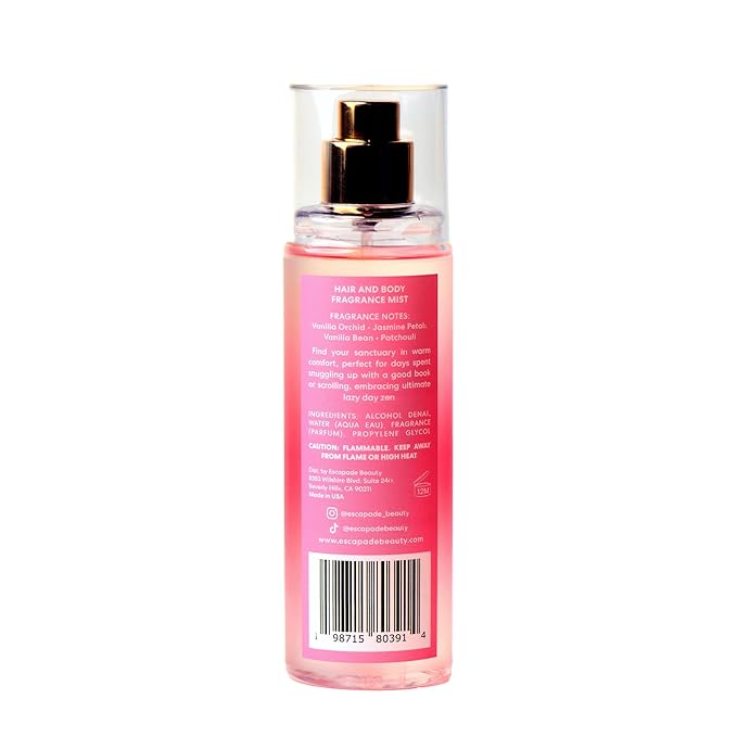 Cozy Up Fragrance Hair and Body Mist (4.2oz) - Vanilla, Jasmine, Patchouli-BrightBean Baby