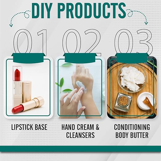 Cetyl Alcohol for Homemade Cosmetics, Lipsticks, Body Butter Bars, Hand Lotions, Hair Conditioners, Shampoo – Thickening Agent, Emulsifier, Viscosity Regulator - 7.06 oz-BrightBean Baby