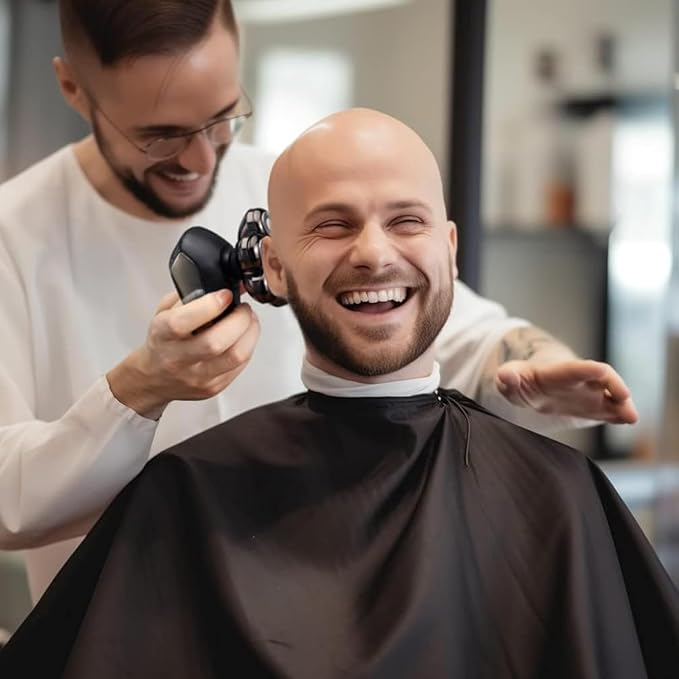 Head Shavers for Bald Men: 5-in-1 Electric Razor - IPX7 Waterproof Shaving Grooming Kit for Balder - Turbo Speed & Precision Blades-BrightBean Baby
