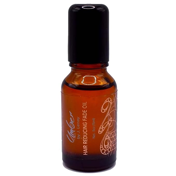 Hair Reducing Fade Oil - Sentive Strength (For sentive skin) Hair Growth Minimizer, Slow Down Facial Hair Growth for Women & Men, Hair Inhibitor Serum, Moisturizing & Soothing, 15ml-BrightBean Baby