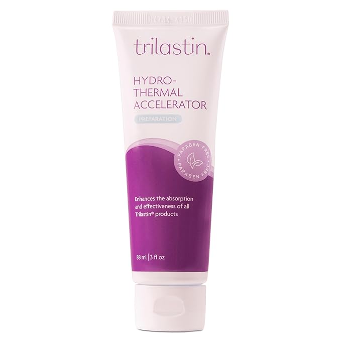 TriLASTIN Hydro-Thermal Accelerator - Moisturizer (3oz / 88ml) | Vitamin-Infused Skin Serum | Pregnancy and Postpartum Skin Care for Stretch Mark Prevention | Hypoallergenic and Paraben-Free Formula-BrightBean Baby