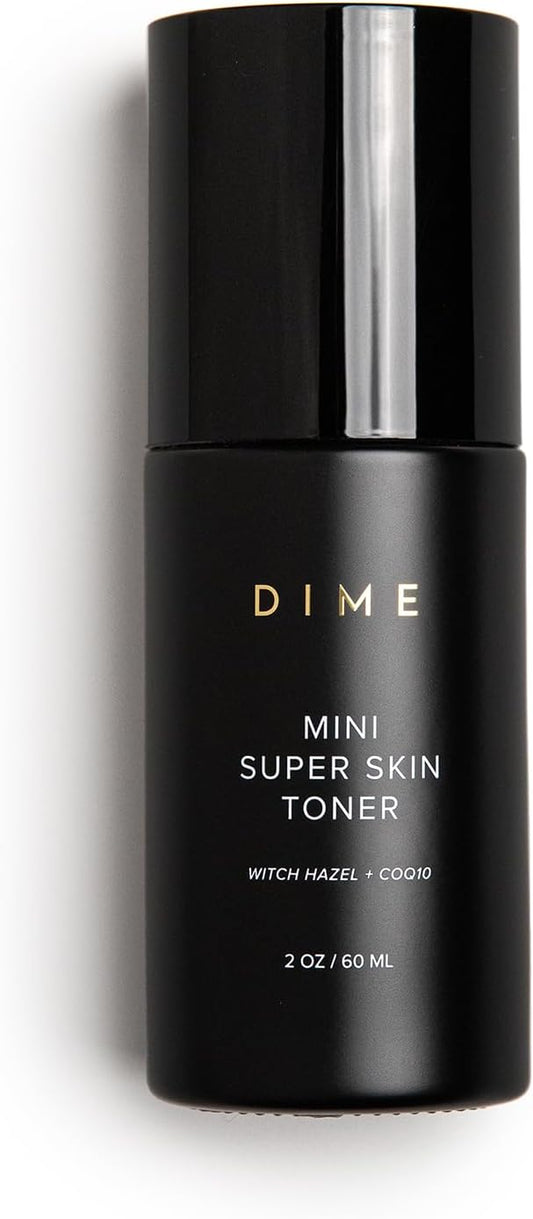 DIME Beauty Mini Super Skin Toner, Alcohol-Free Witch Hazel Toner, Travel-Size Toner with Cucumber Extract, 2 oz / 60 ml-BrightBean Baby