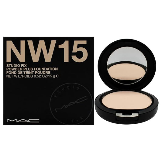 Mac Studio Fix Powder Plus Foundation Nw15 0.52 Ounce-BrightBean Baby