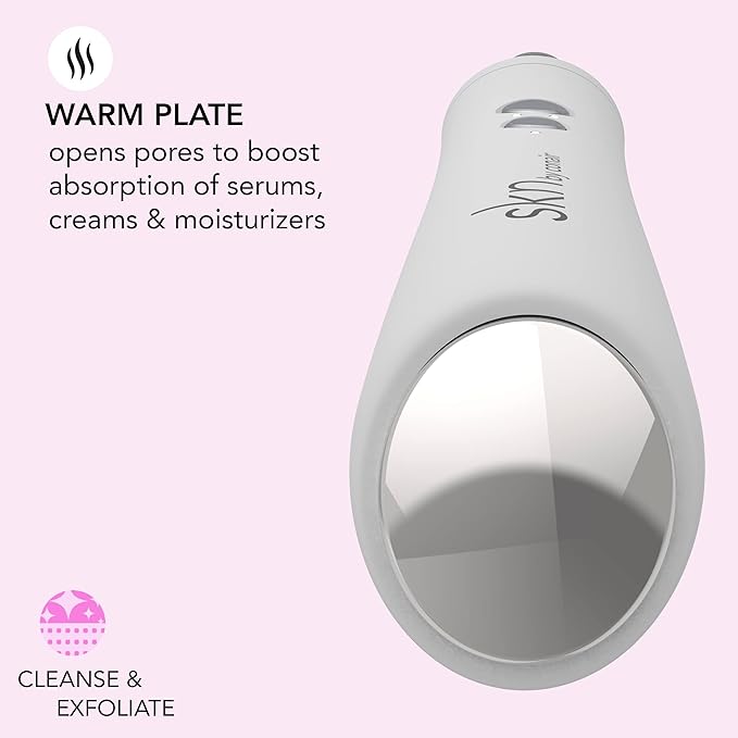 skn by conair Microdermabrasion Facial Tool, Pore Vacuum, Remove Dead Skin Cells and Dirt from Clogged Pores-BrightBean Baby