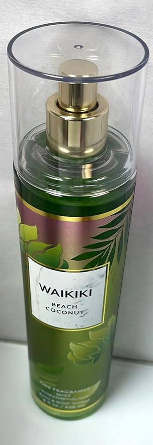 Bath and Body Works WAIKIKI - BEACH COCONUT Fine Fragrance Mist 8 Fluid Ounce (2020 Edition)-BrightBean Baby
