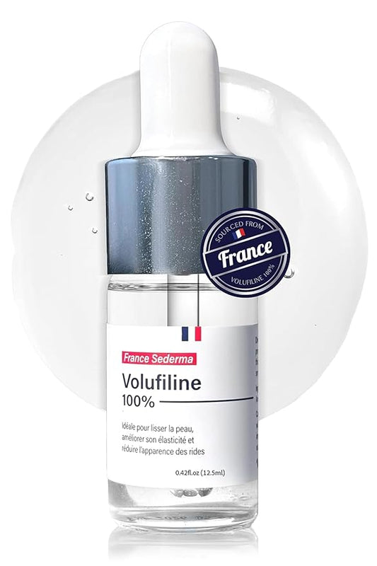 [Volufiline 12.5ml] 100% Pure Volufiline from SEDERMA (France) | DIY Skincare - Face Serum | Cosmetic Grade | For Face & Body Improved Fine Lines & Skin Elasticity-BrightBean Baby